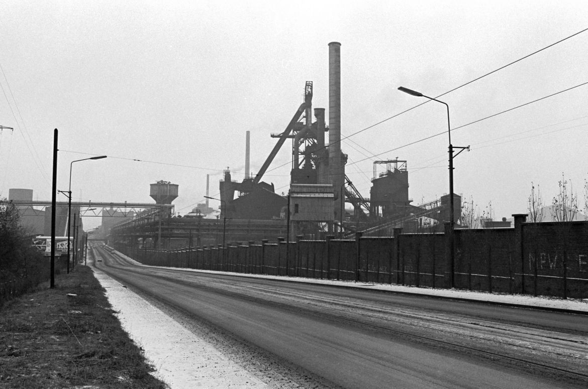 Winterliches Charleroi 1