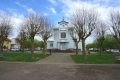 Crusnes Kirche aus Metall 02